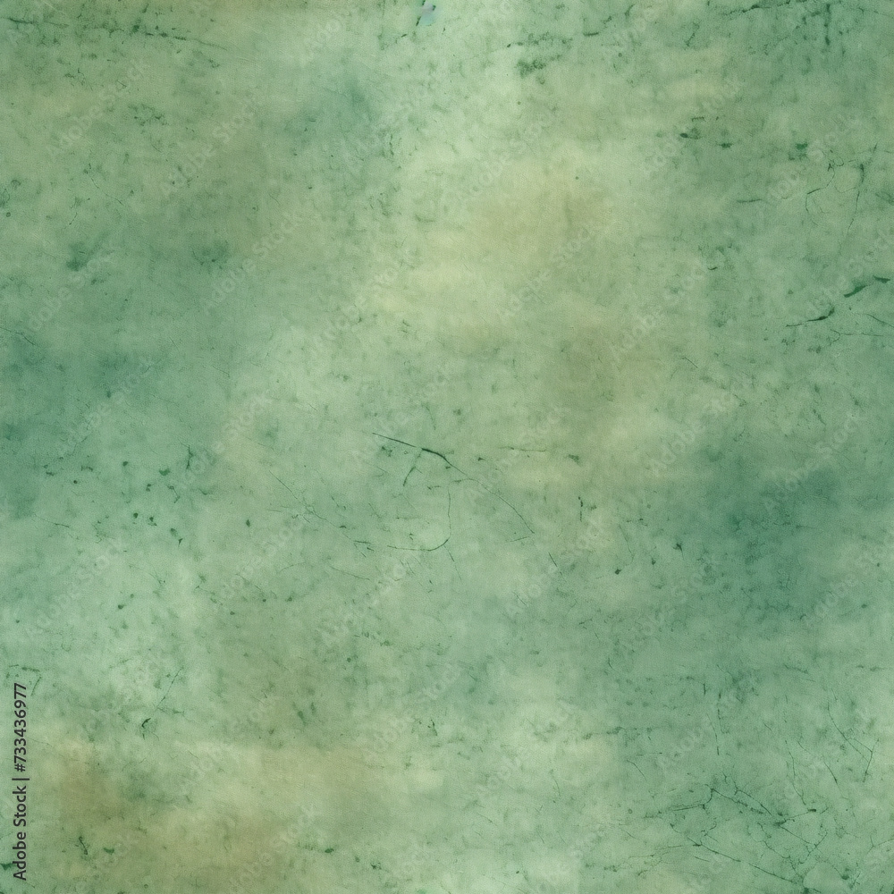Antique look vintage green plain rough grunge paper generated AI
