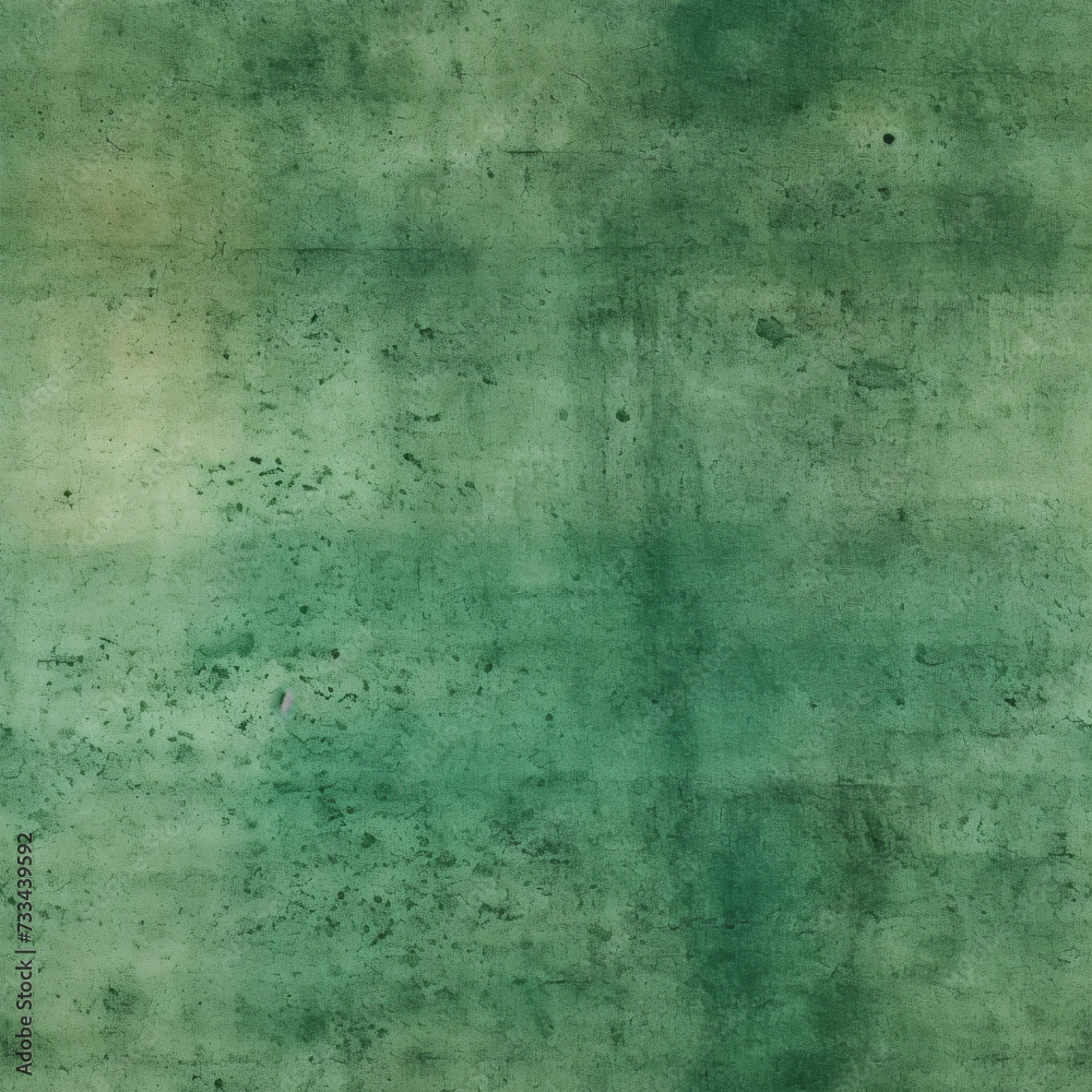 Antique look vintage green plain rough grunge paper generated AI