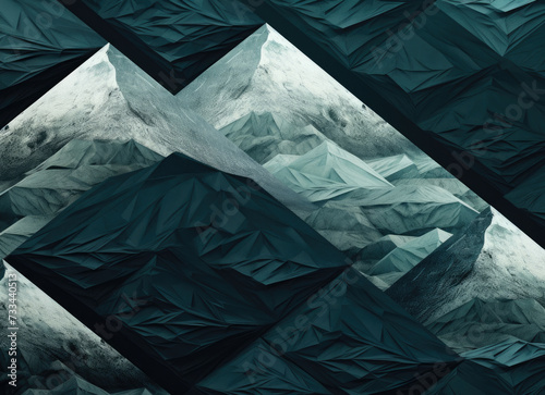 abstract ocean background with geometry shapes and water waves tide comeliness