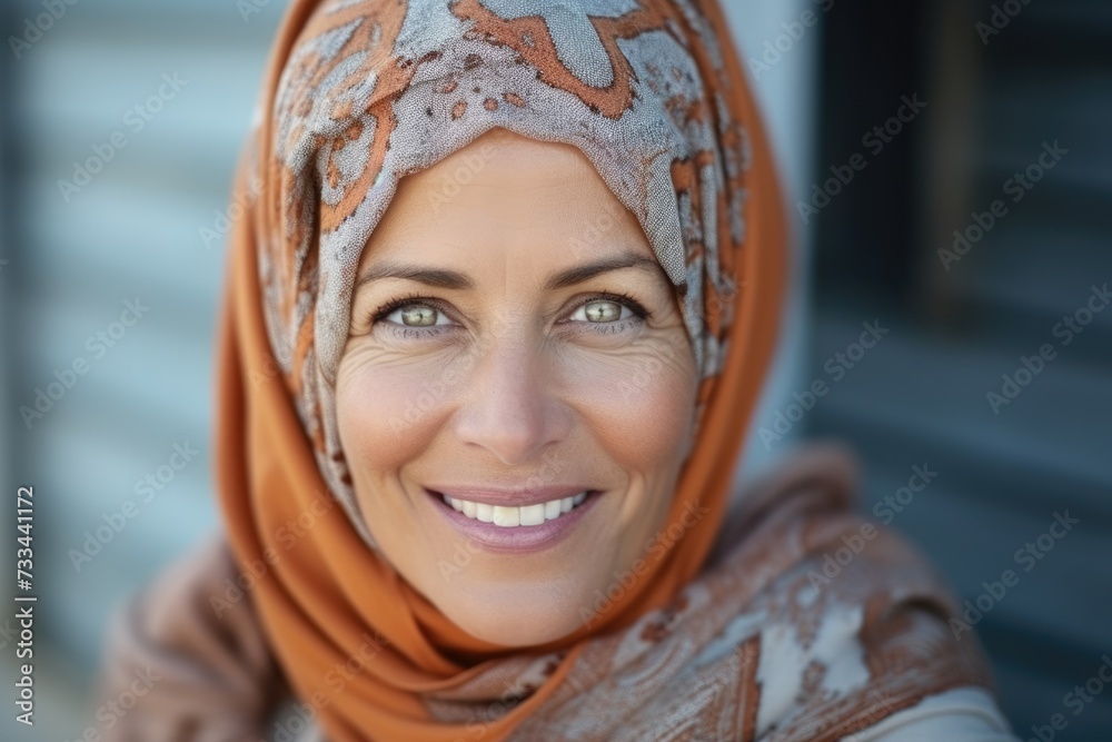 Portrait of Smiling Indian Woman Portrait of Smiling Indian Woman