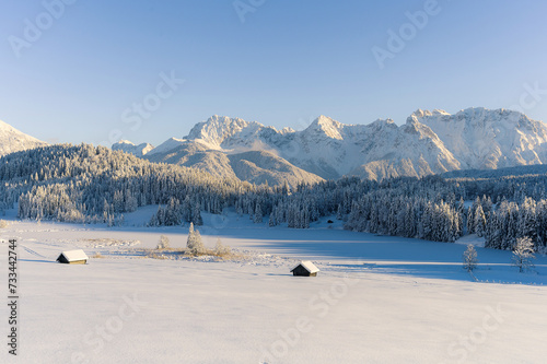 Winterlandschaft am Geroldsee photo