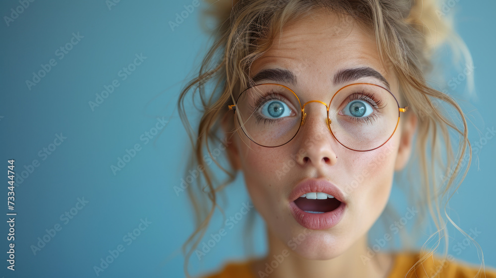 a female HR leader is looking at the camera with a shocked look on her face a female HR leader is looking at the camera with a shocked look on her face