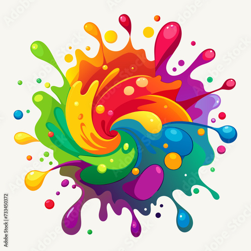 abstract colorful background	