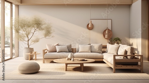 Tranquil Japandi Harmony: Blending Japanese Simplicity with Scandinavian Chic