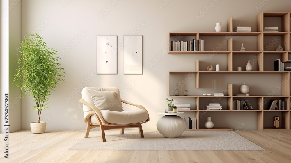 Sleek Minimalist Living Room: Clean Lines, Open Spaces Sleek Minimalist Living Room: Clean Lines, Open Spaces