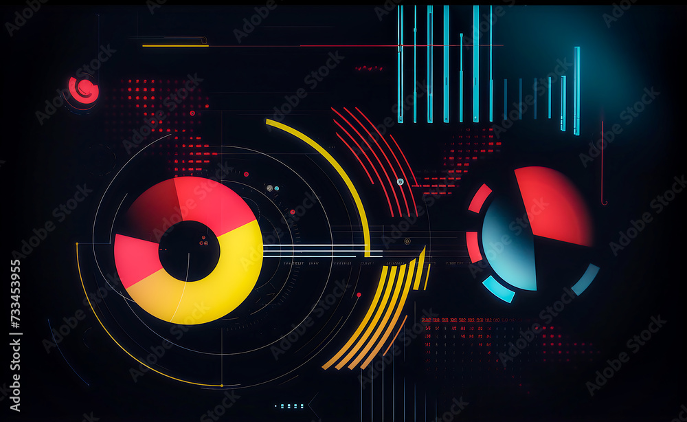 abstract music background 