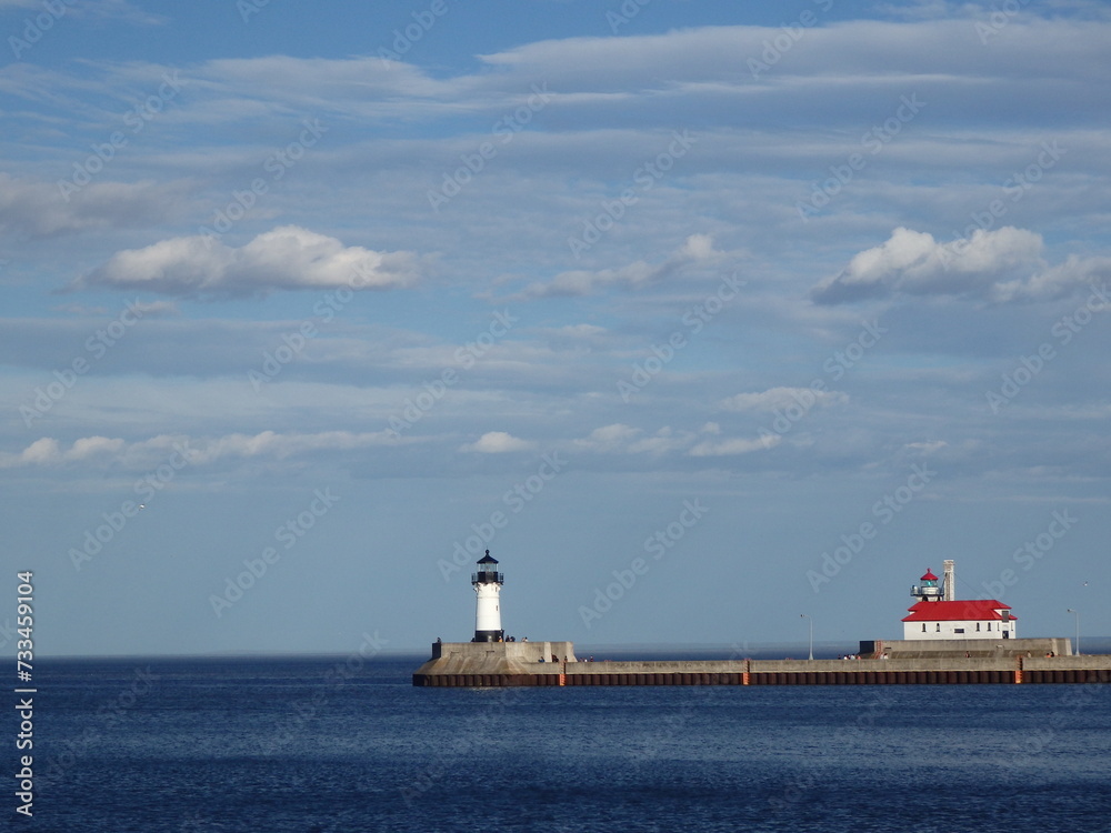 Lighthouse Pier Duluth MN