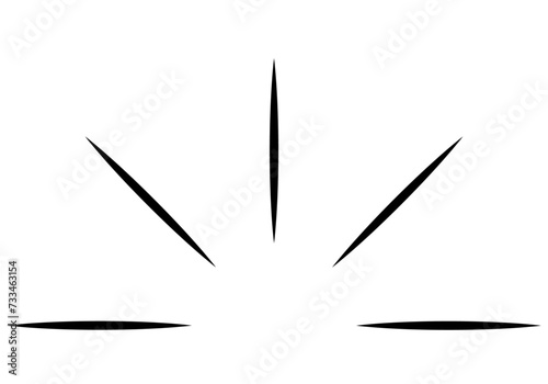 Icono negro de estallido en fondo blanco.