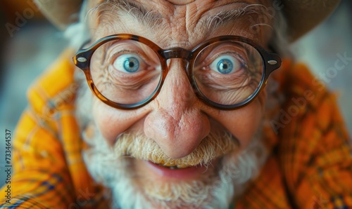 terribly funny, interesting and strange, a portrait of an emotional old person