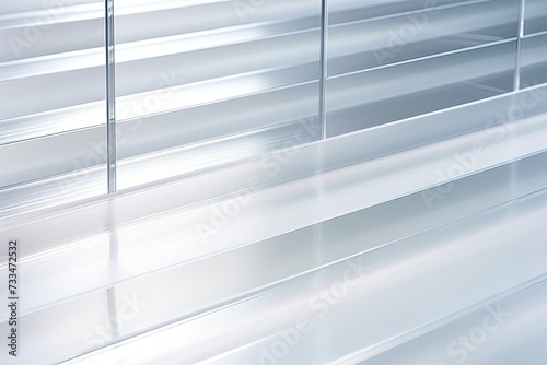 background minimalism with the effect of corrugated transparent glass copy space