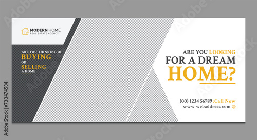 Real Estate Outdoor Billboard Banner Design V2