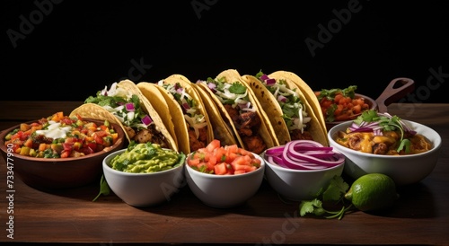 taco tantalizers on white background