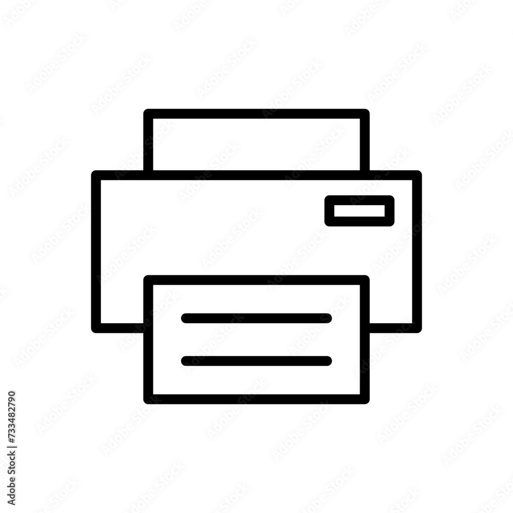 Print icon vector. printer icon vector. Print icon vector. printer icon vector.