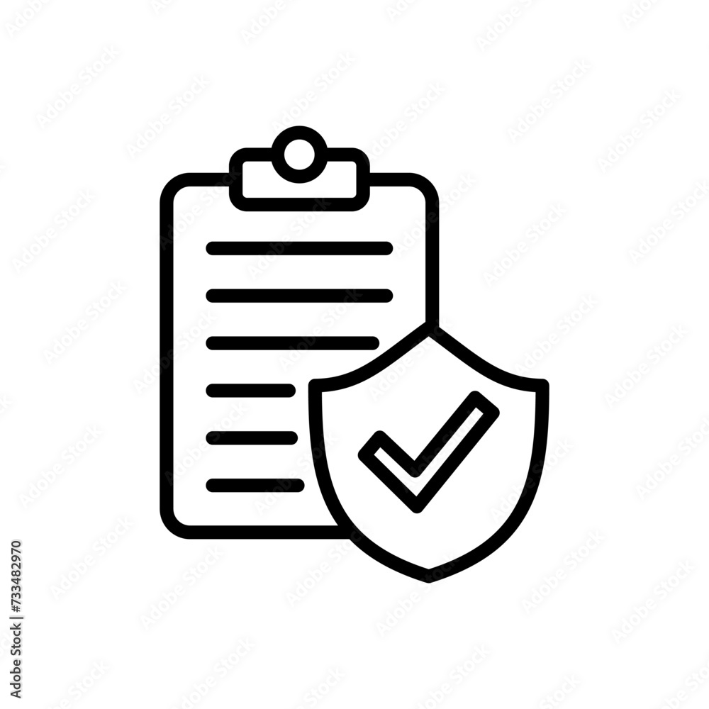 Insurance icon vector. insurance symbol vector Insurance icon vector. insurance symbol vector