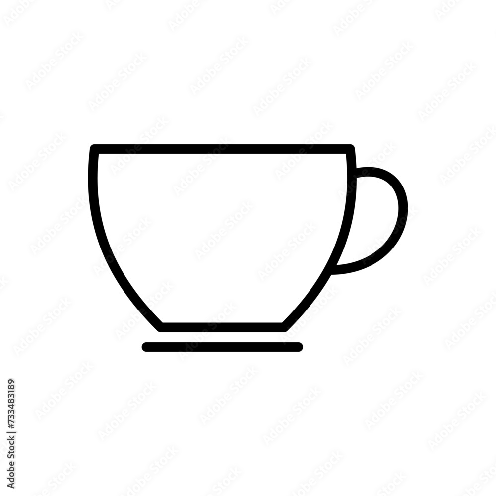 coffee cup icon vector. cup a coffee icon vector. coffee cup icon vector. cup a coffee icon vector.