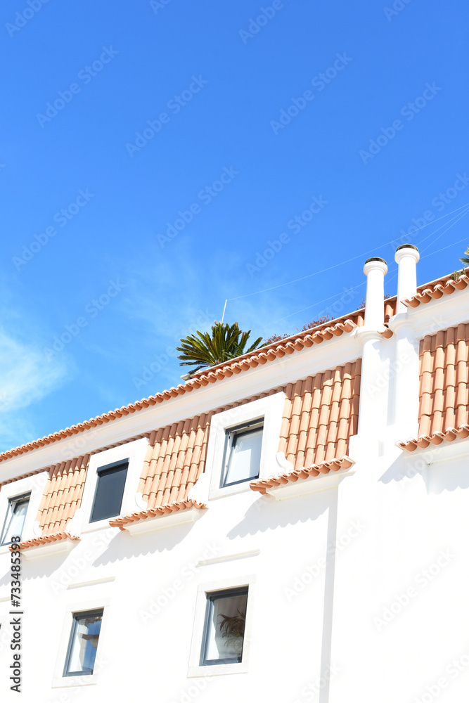 Terraza colonial en Ericeira Portugal