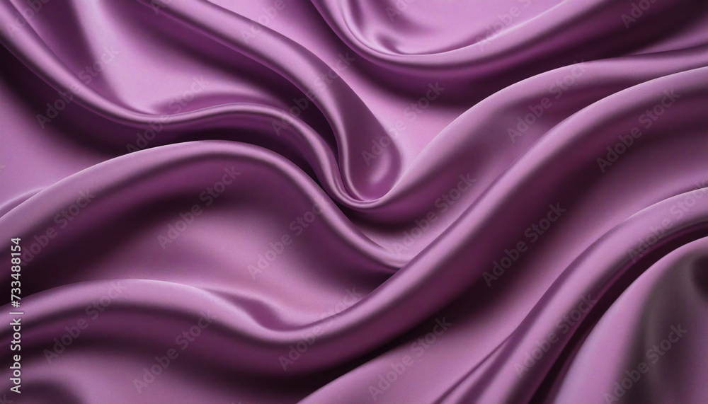 Fototapeta premium Purple Silk Waves