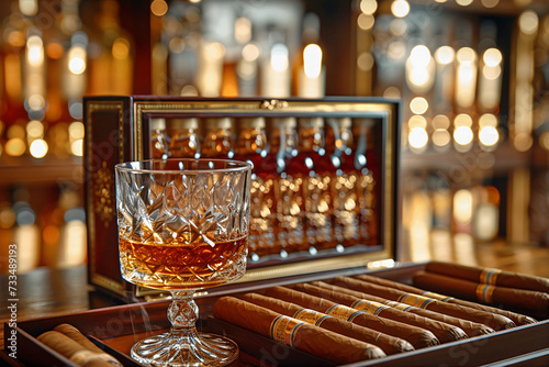 Luxury Whiskey and Cigar Box