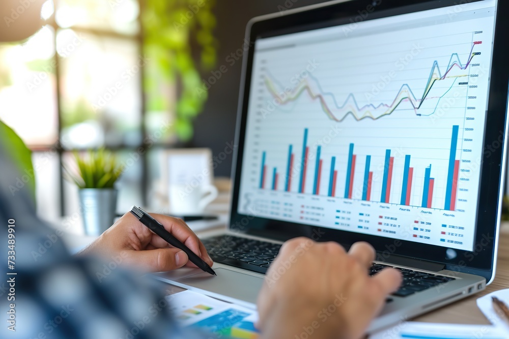 Financial Success: Investor's Focus on Growth Chart Reveals Strategic Achievements
