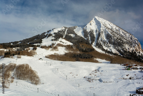 Crested Butte Ski Resort in the Colorado Rocky Mountains