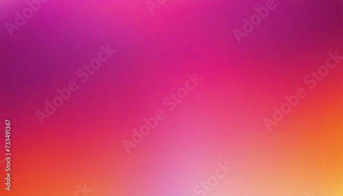 Red pink magenta orange purple vibrant grainy gradient background, abstract blurred color flow poster design