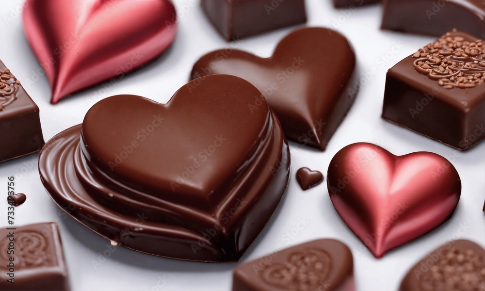 heart shaped chocolates heart shaped chocolates