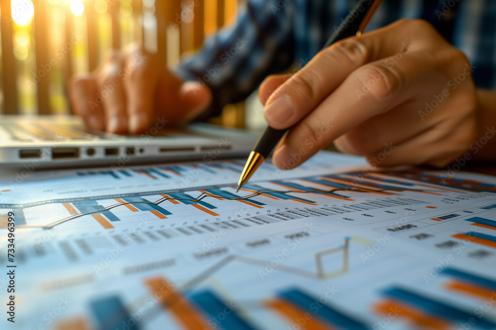 Business audit stock financial finance management on analysis data strategy with graph accounting marketing or report chart economy investment research profit concept. Business audit stock financial finance management on analysis data strategy with graph accounting marketing or report chart economy investment research profit concept.