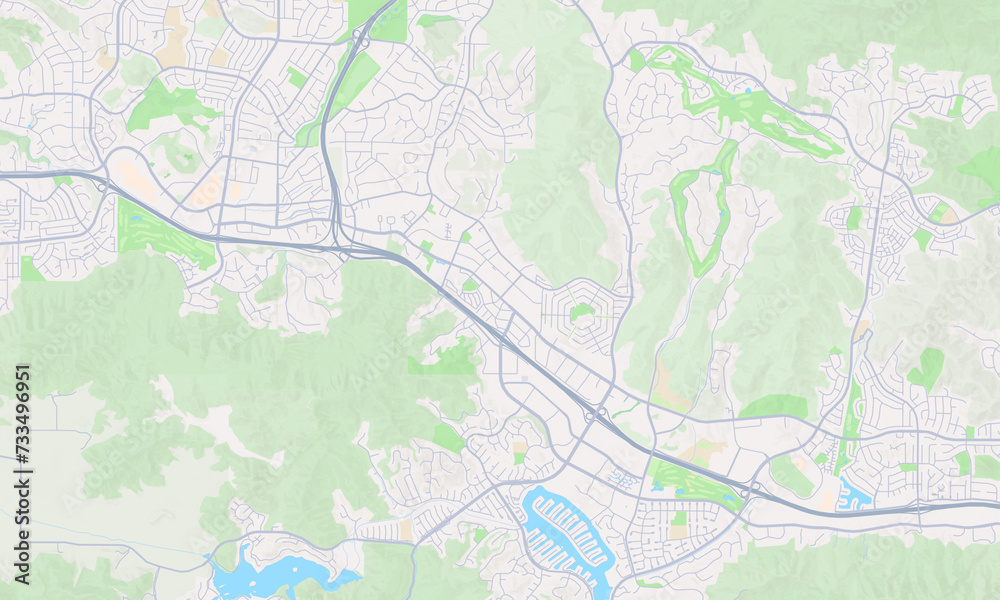 Thousand Oaks California Map, Detailed Map of Thousand Oaks California