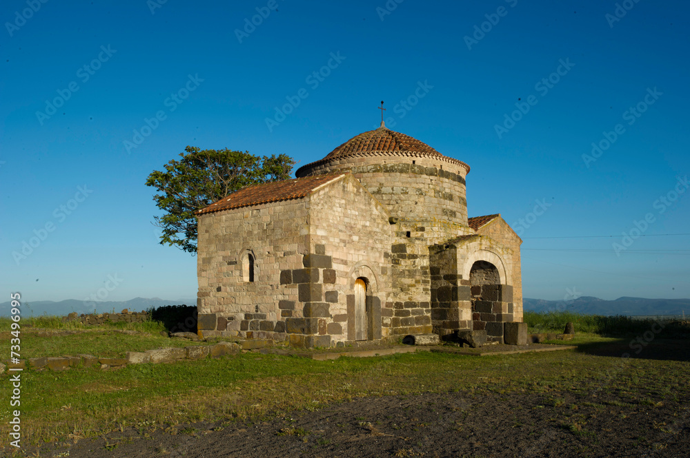 Chiesa e Nuraghe di Santa Sabina.Silanus, NU, Sardegna