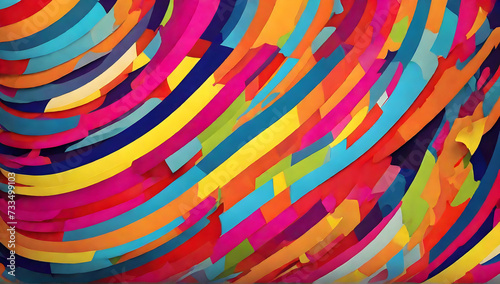 Colorful background in pop art style. Abstract colorful pattern.