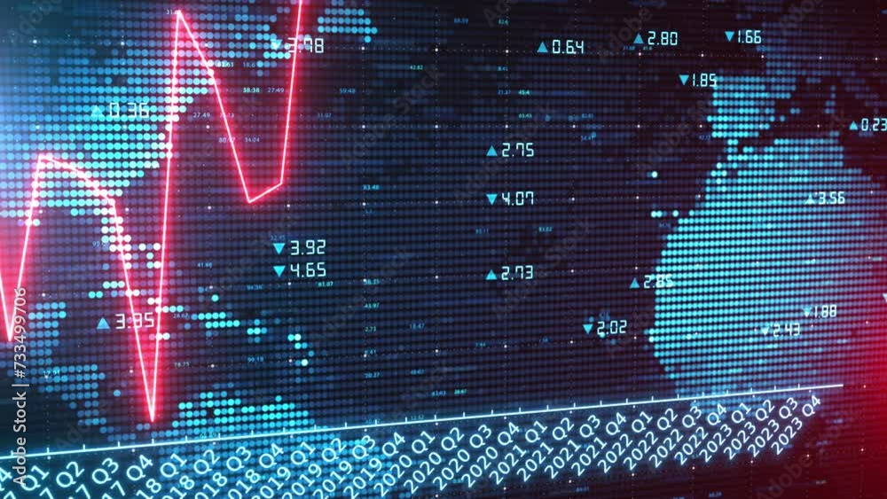 Tracking the American Economy, USA Quarterly Inflation Rate Overview 2014-2023