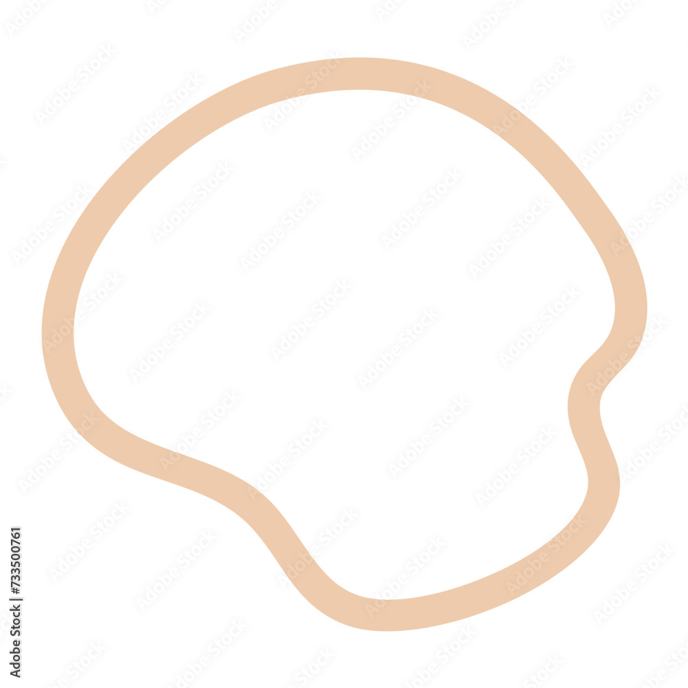 Organic Shape Line Vector Organic Shape Line Vector
