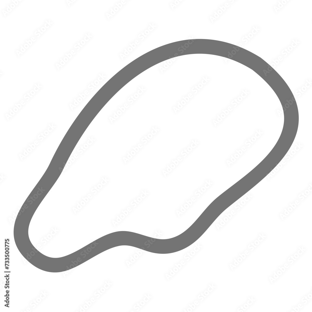 Organic Shape Line Vector Organic Shape Line Vector