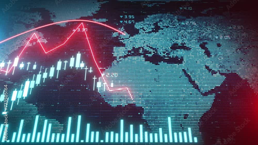 Financial Exchange Trends with Stock Market Graphs of Global Investment Flows