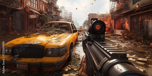 Engage in intense first-person shooter gameplay, immersing yourself in the action-packed world of FPS gaming.