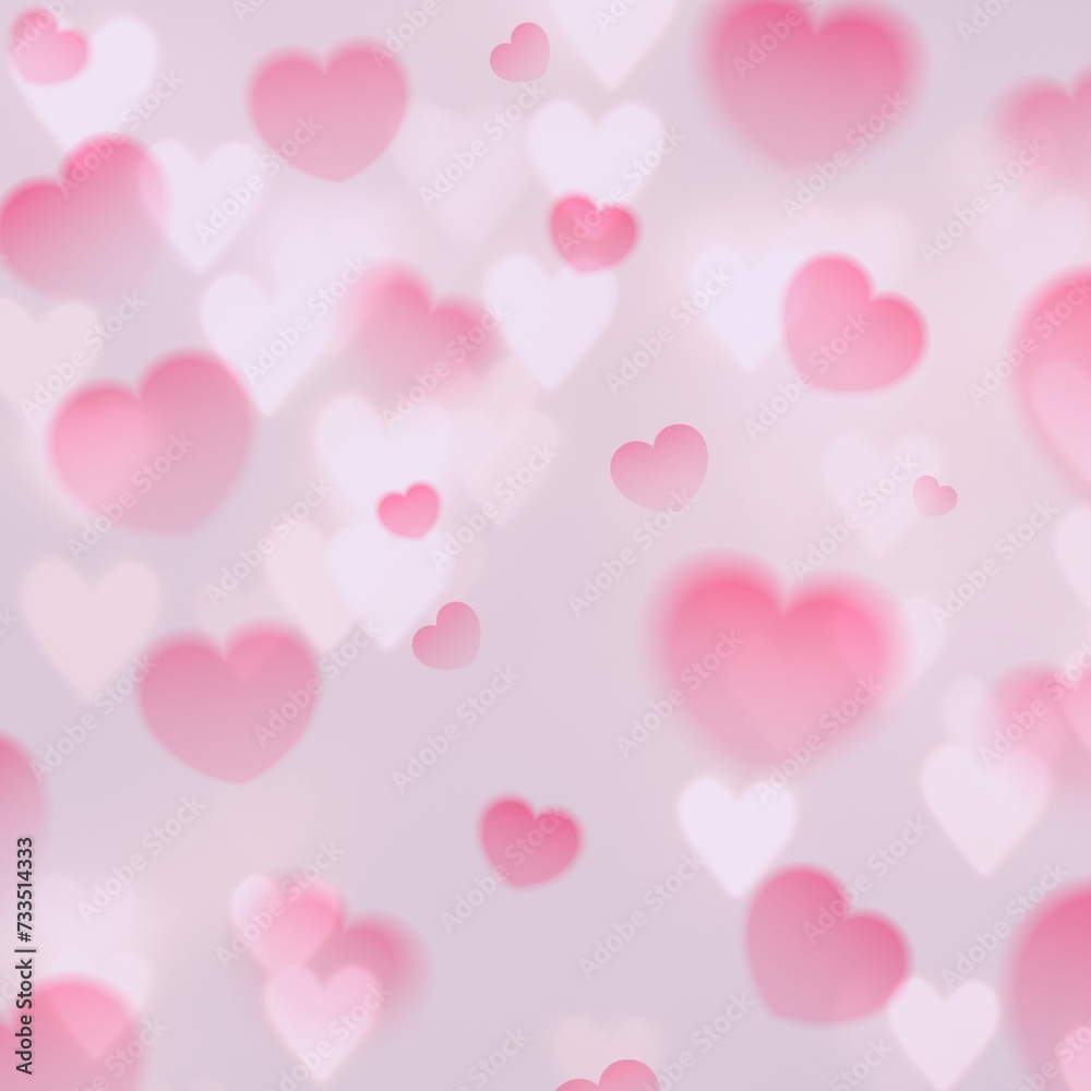 Beautiful pink hearts background.
Celebrations valentine's day, anniversary,romantic occasions.