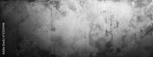 Abstract Grunge Horizon - Textured Monochrome Panorama