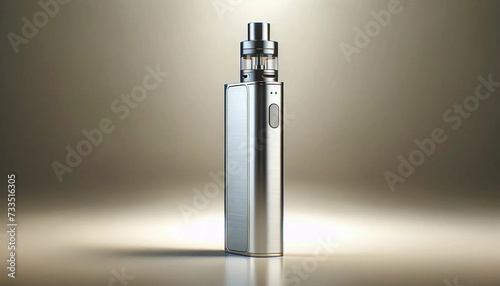 Sleek, modern vape device set against a clean, minimalistic background