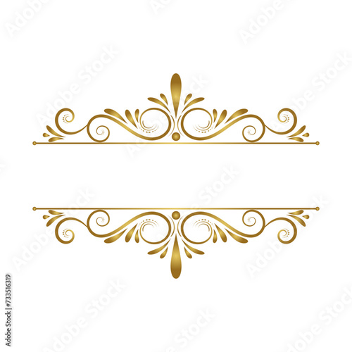 Luxury floral vintage title frame swirl for text border transparent background wedding invitation card,elements and borders, decorative ornament for your text