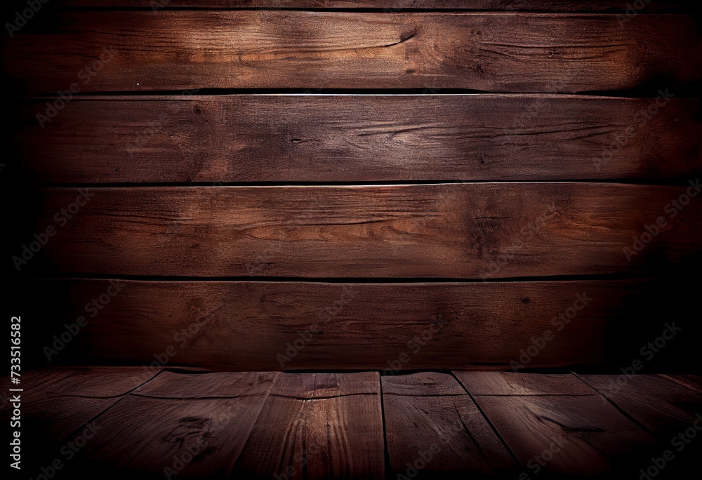 The texture of an old rustic wooden fence made of flat processed boards The texture of an old rustic wooden fence made of flat processed boards