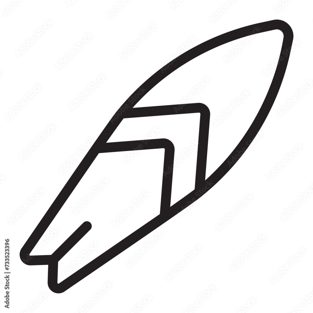 surfing line icon surfing line icon