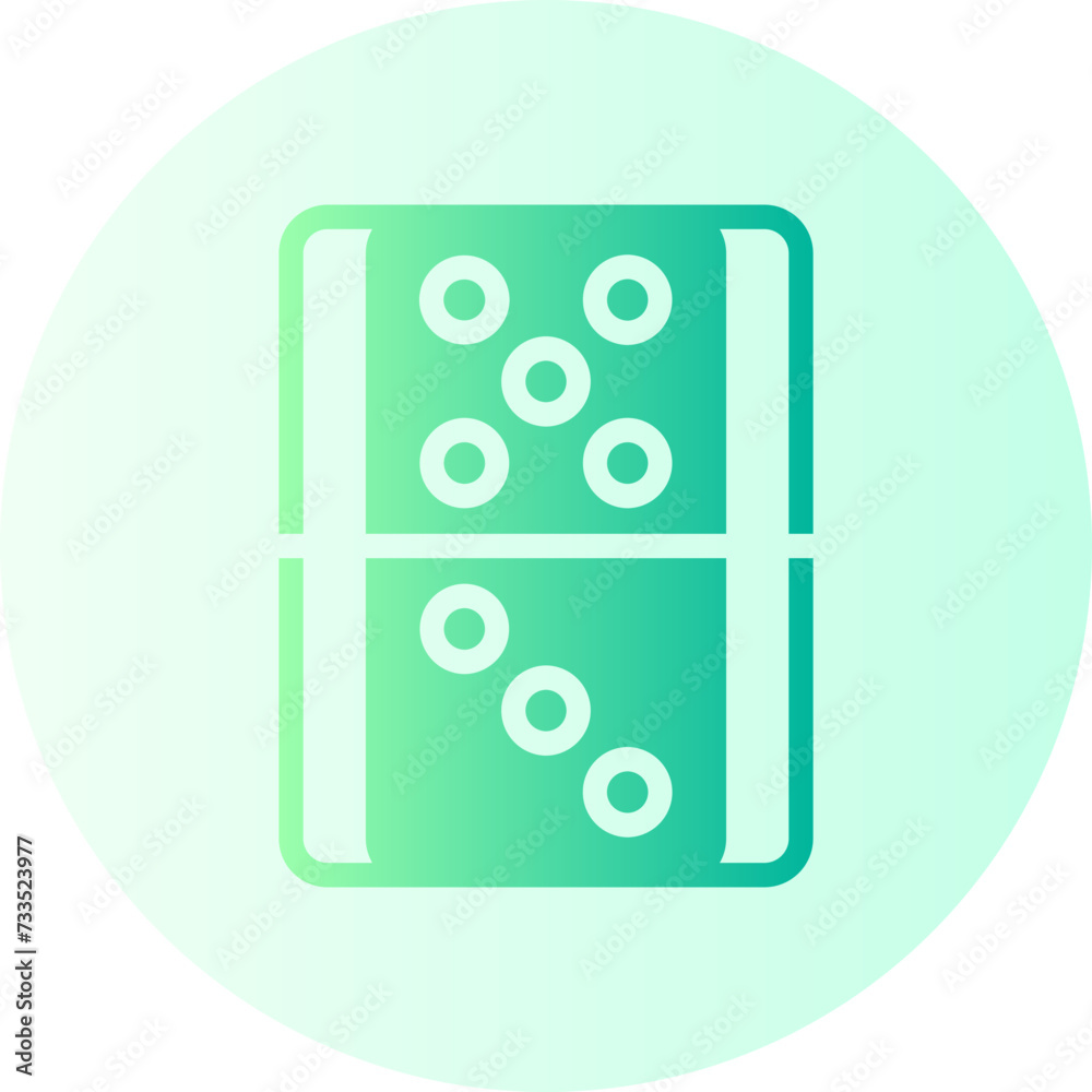 domino gradient icon