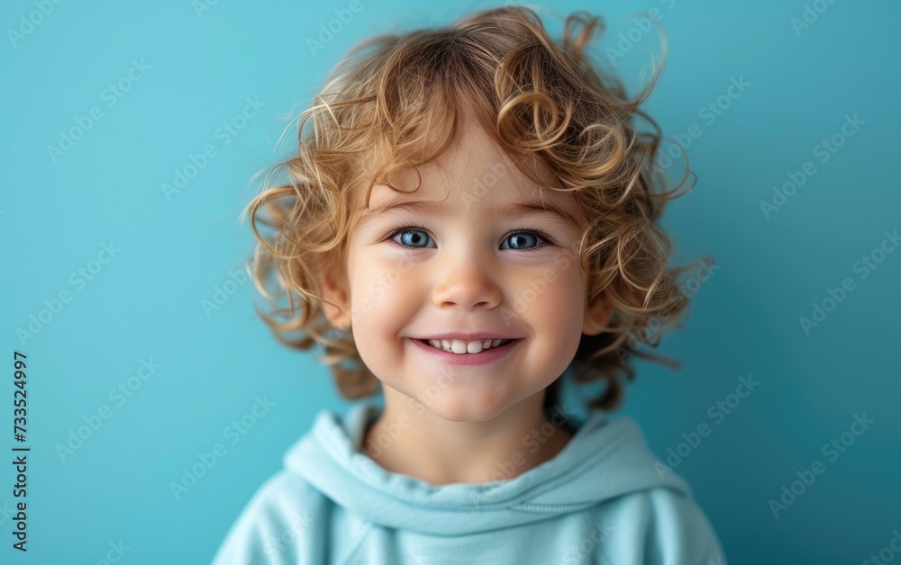 happy smiling caucasian kid portrait, professional studio background happy smiling caucasian kid portrait, professional studio background