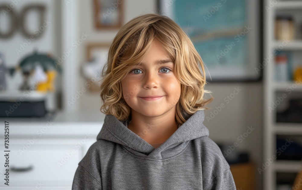 happy smiling caucasian kid portrait, professional studio background happy smiling caucasian kid portrait, professional studio background