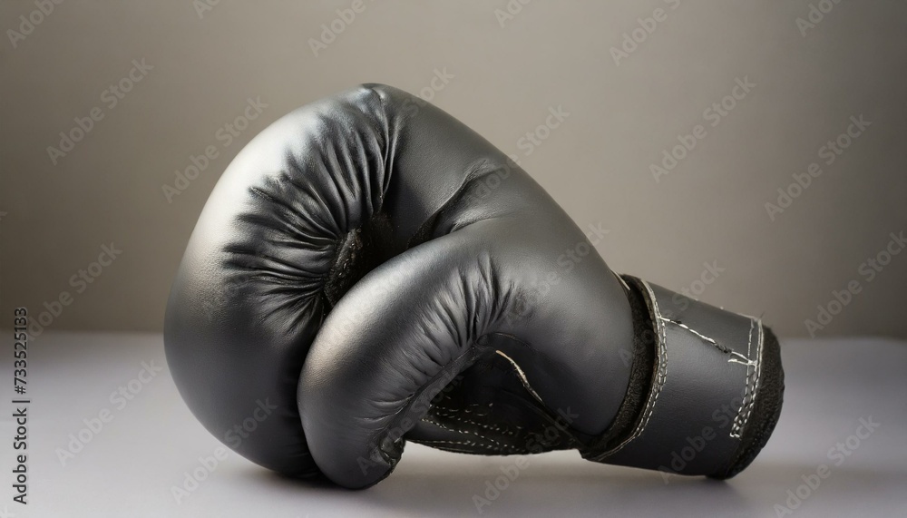 gloves isolated on white, flaming boxing glove on neutral background, boxer fist on fire, abstract photo