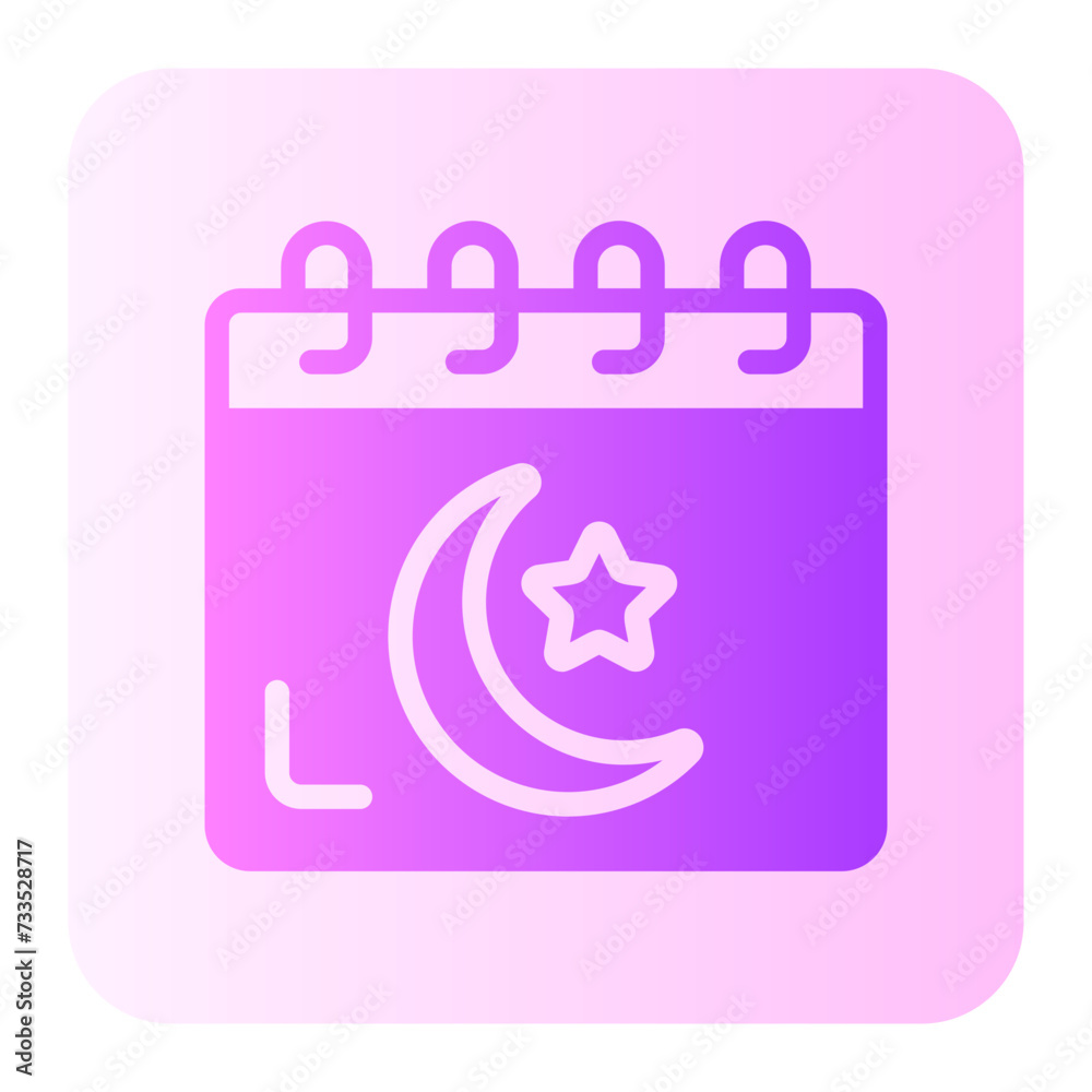 calendar gradient icon calendar gradient icon