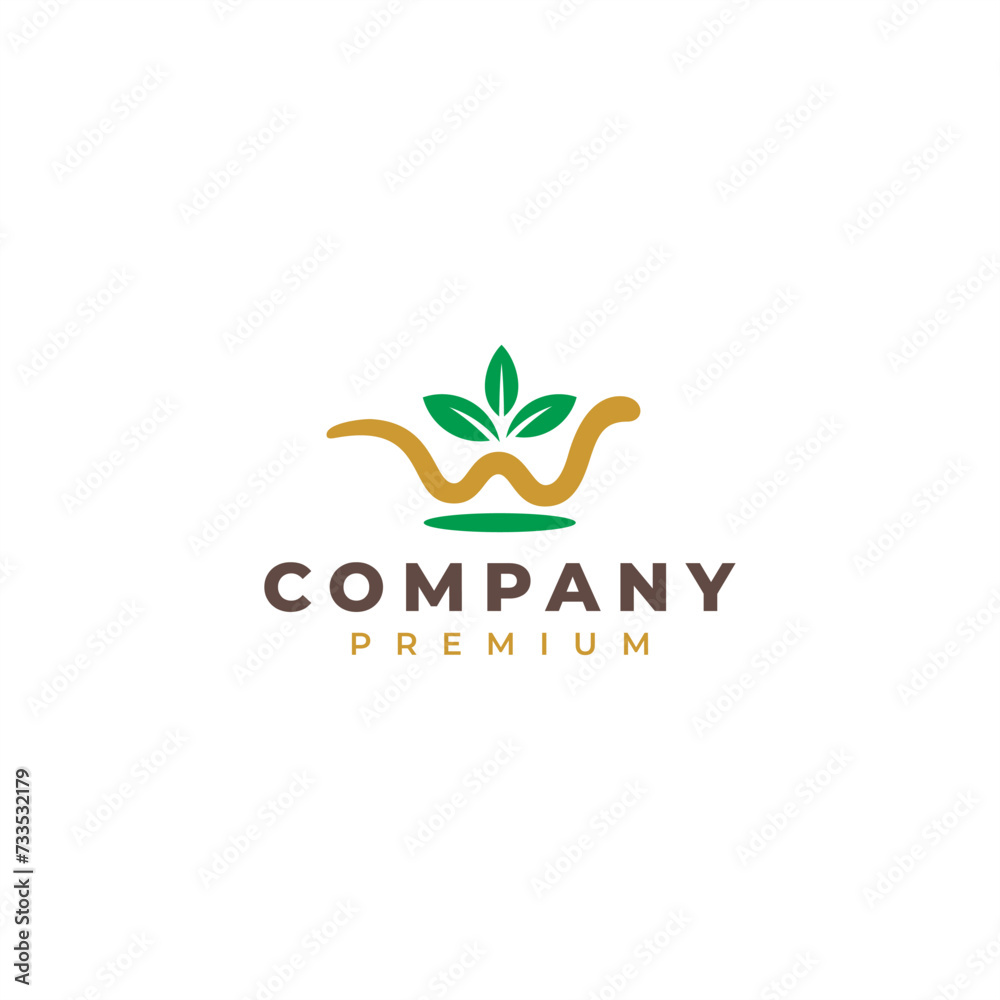 letter w worm brand logo design letter w worm brand logo design