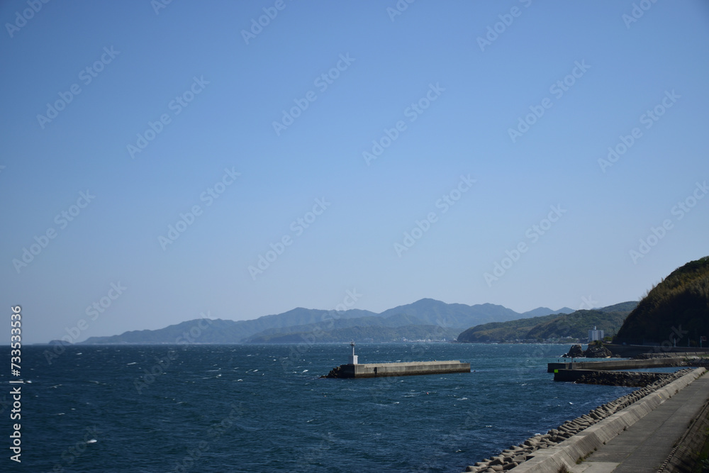 淡路ワールドパークONOKOROから望む海の景色