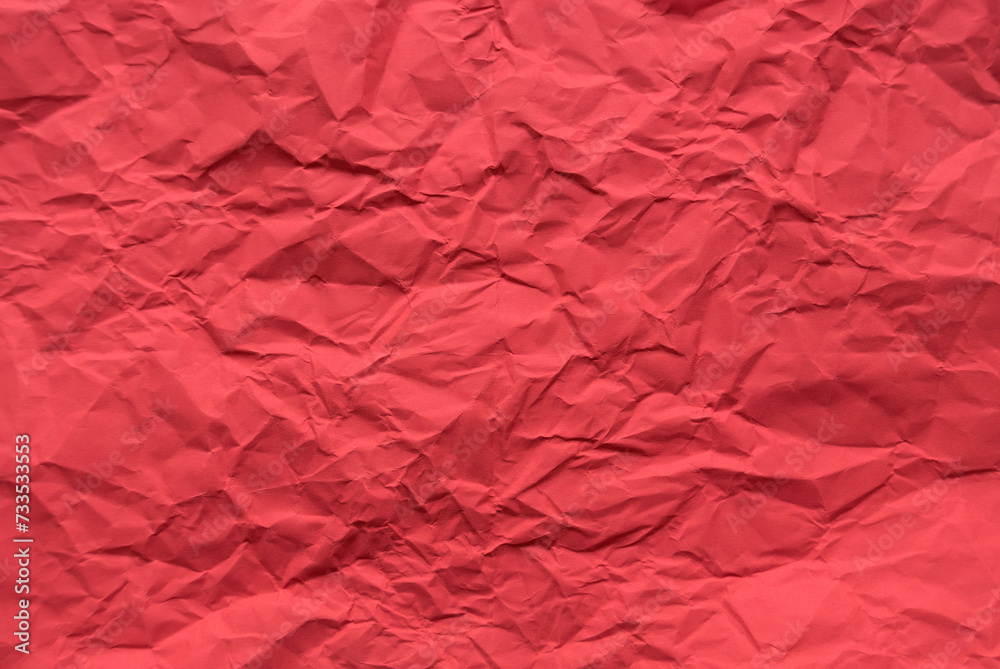 custom made wallpaper toronto digitalRed color crumpled paper for background.