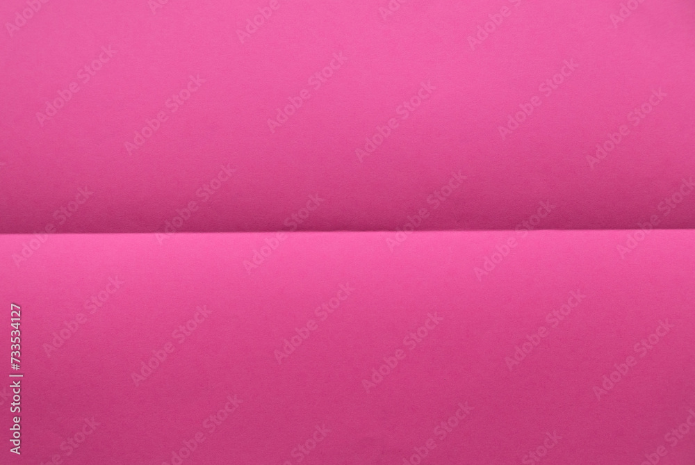 Fototapeta premium Folded pink color paper for background.